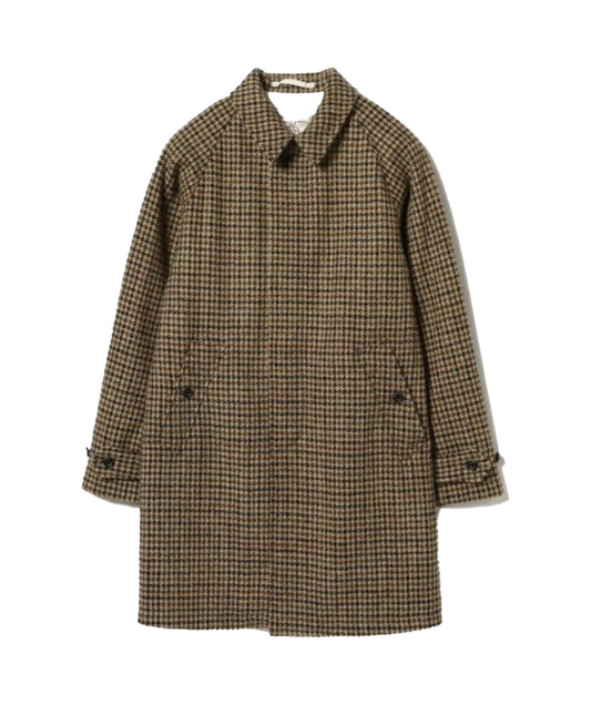 Collar Coat Harris Tweed