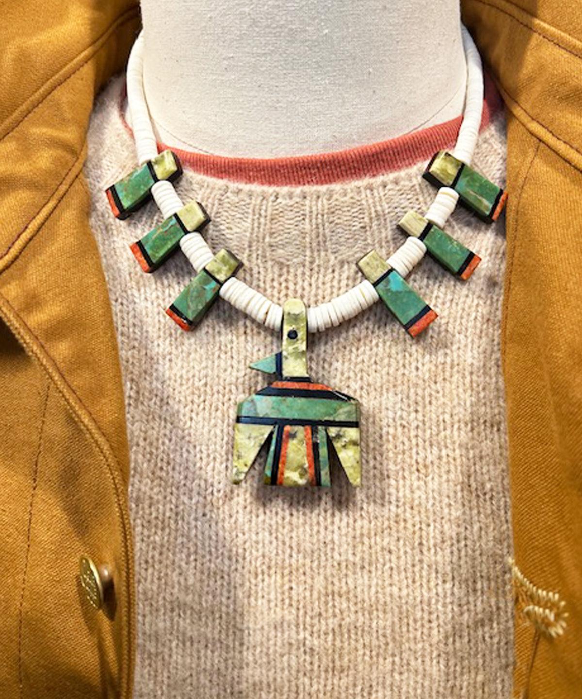 Thunderbird Vintage Necklace