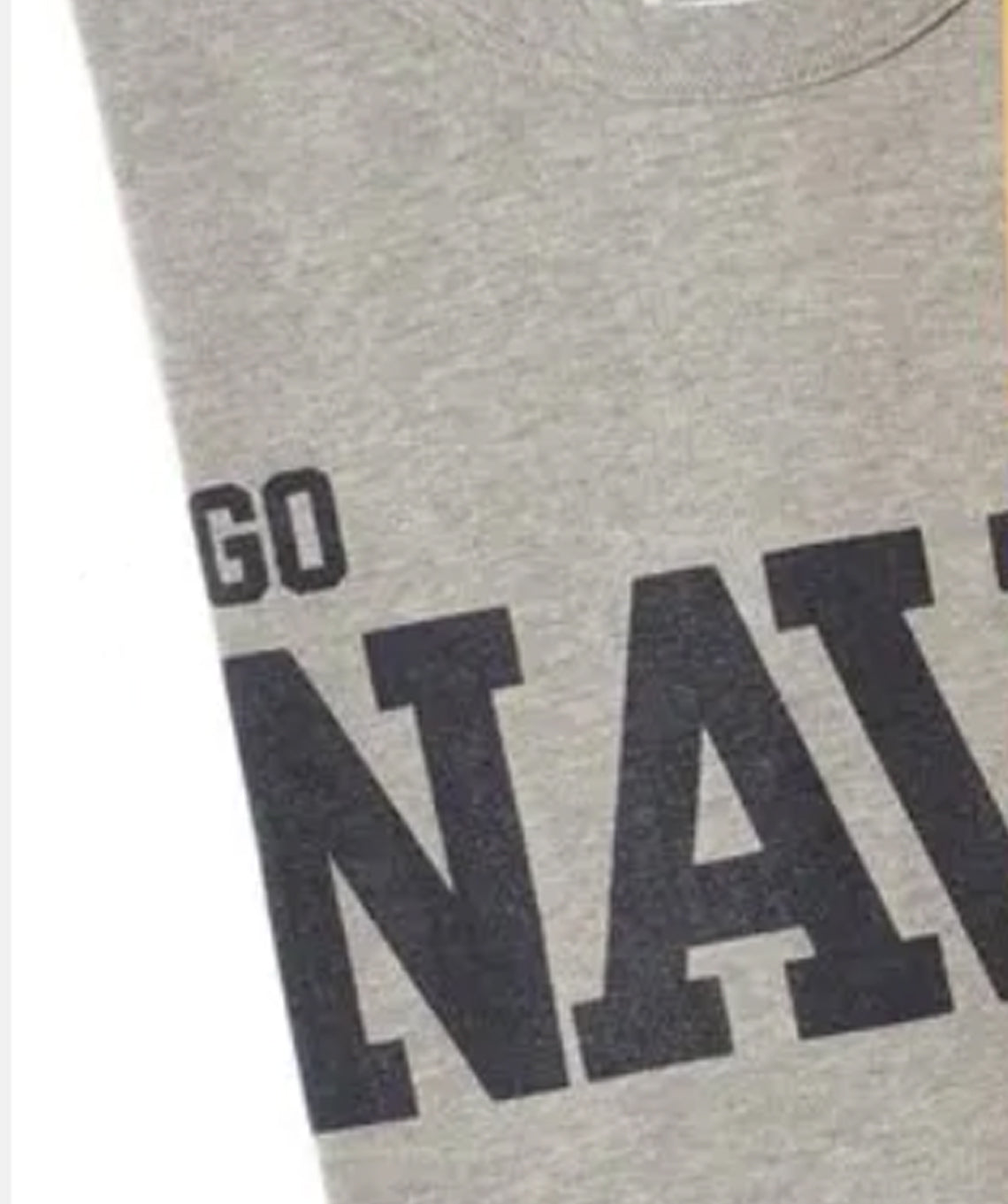 T-Shirt Go Navy Grey
