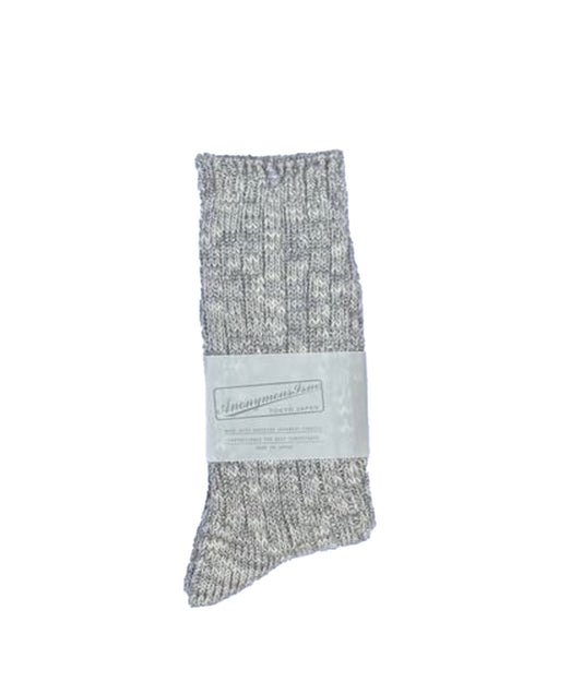 Slub Crew Grey