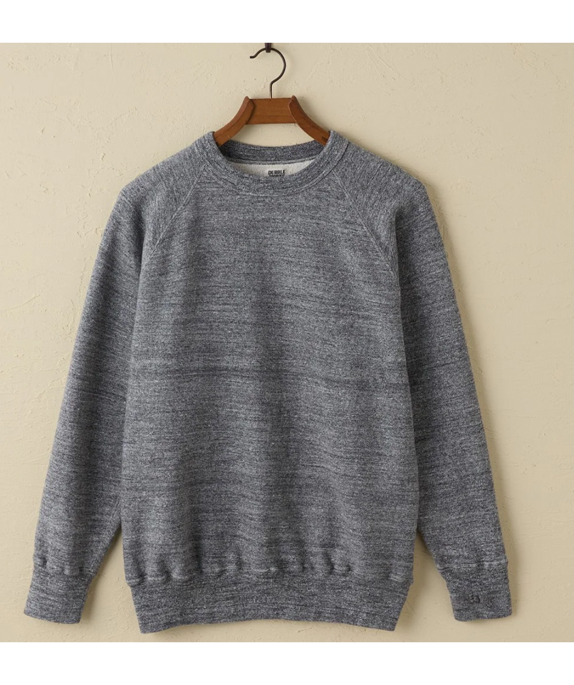 Loop wheel Sweatshirt Heather Charcoal