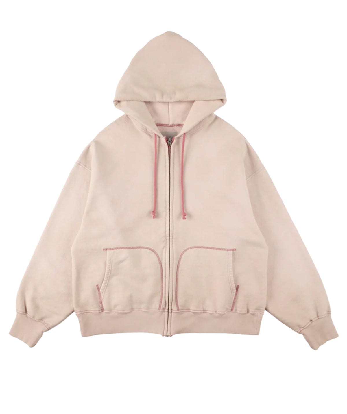 OVERFADED ZIP HOODIE