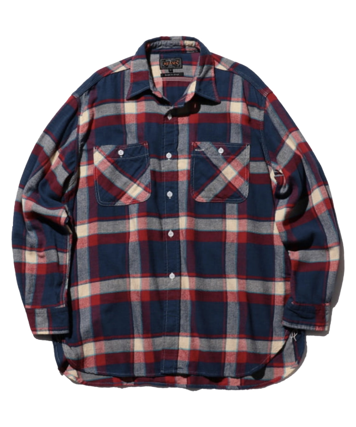 Work Flannel Shirt Blue