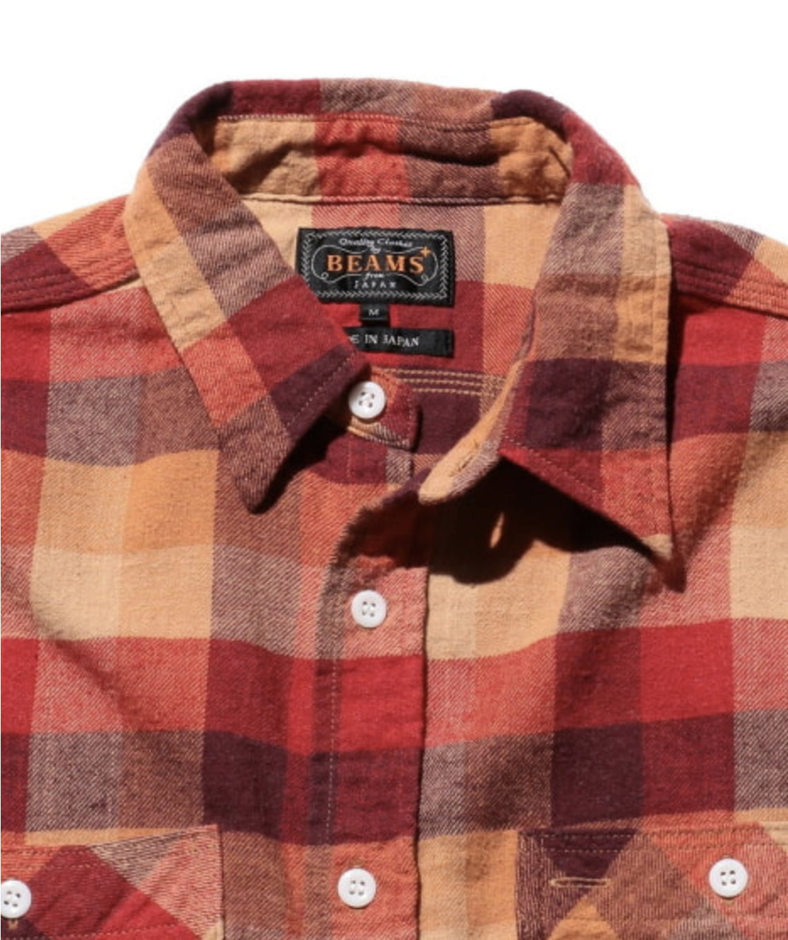 Work Flannel Shirt Red