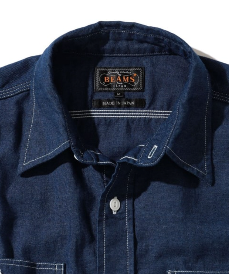 WORK Plain Indigo Chambray
