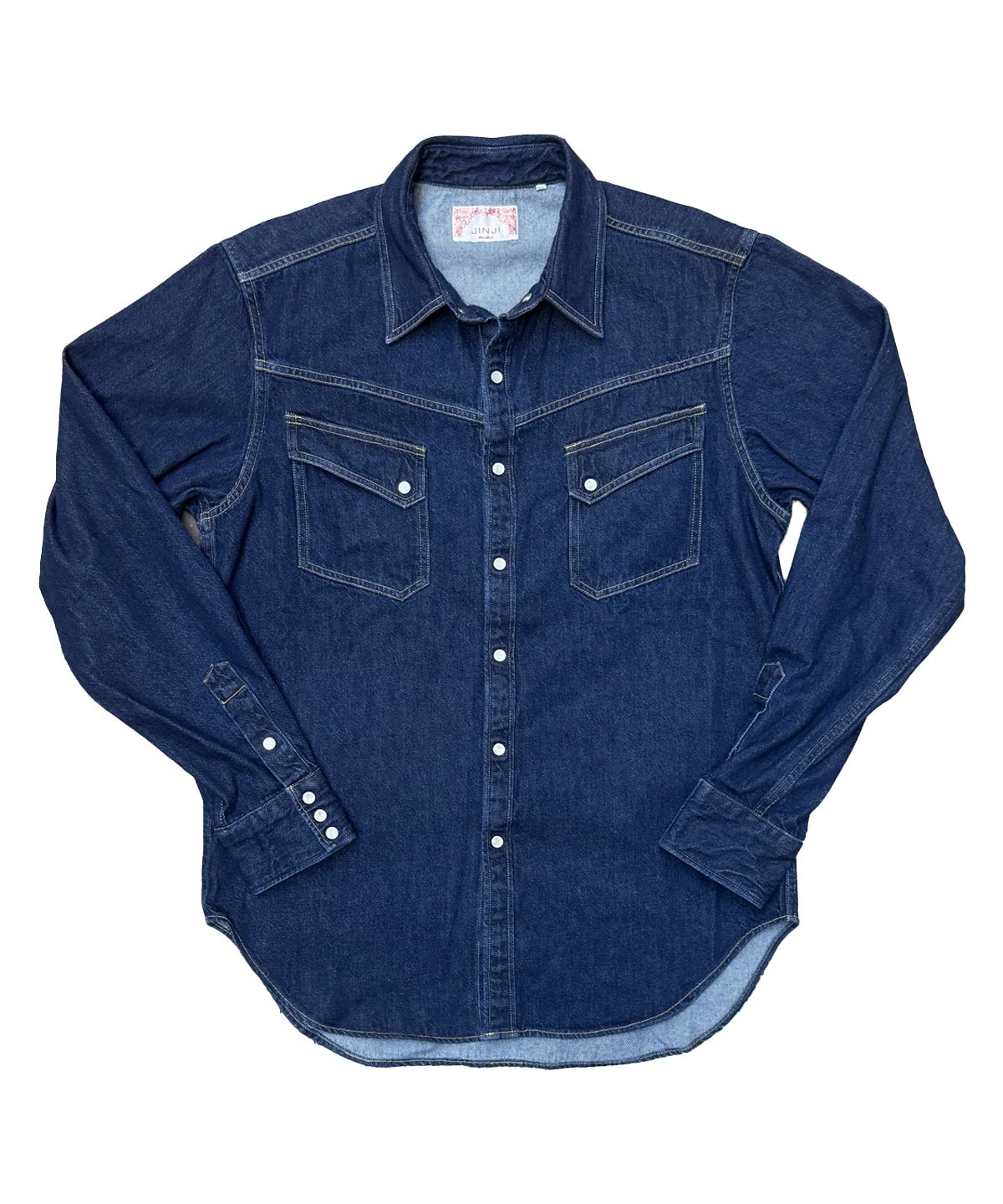 Western JINJI Shirt Indigo