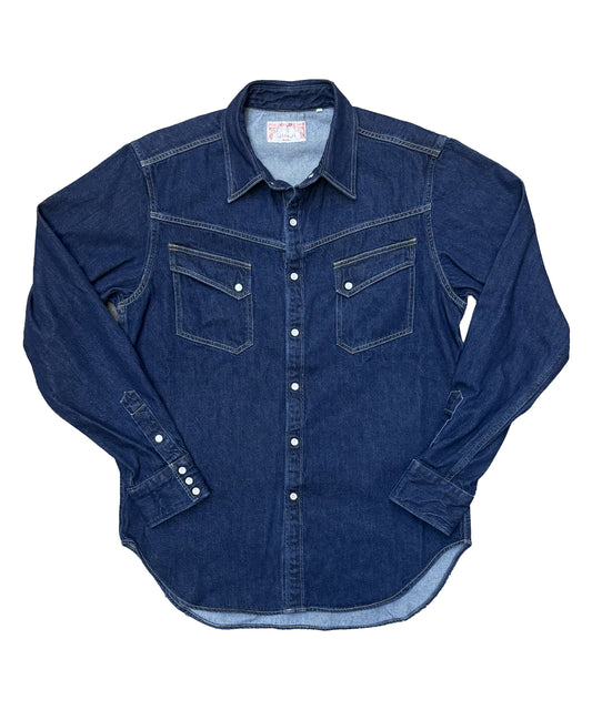 Western JINJI Shirt Indigo