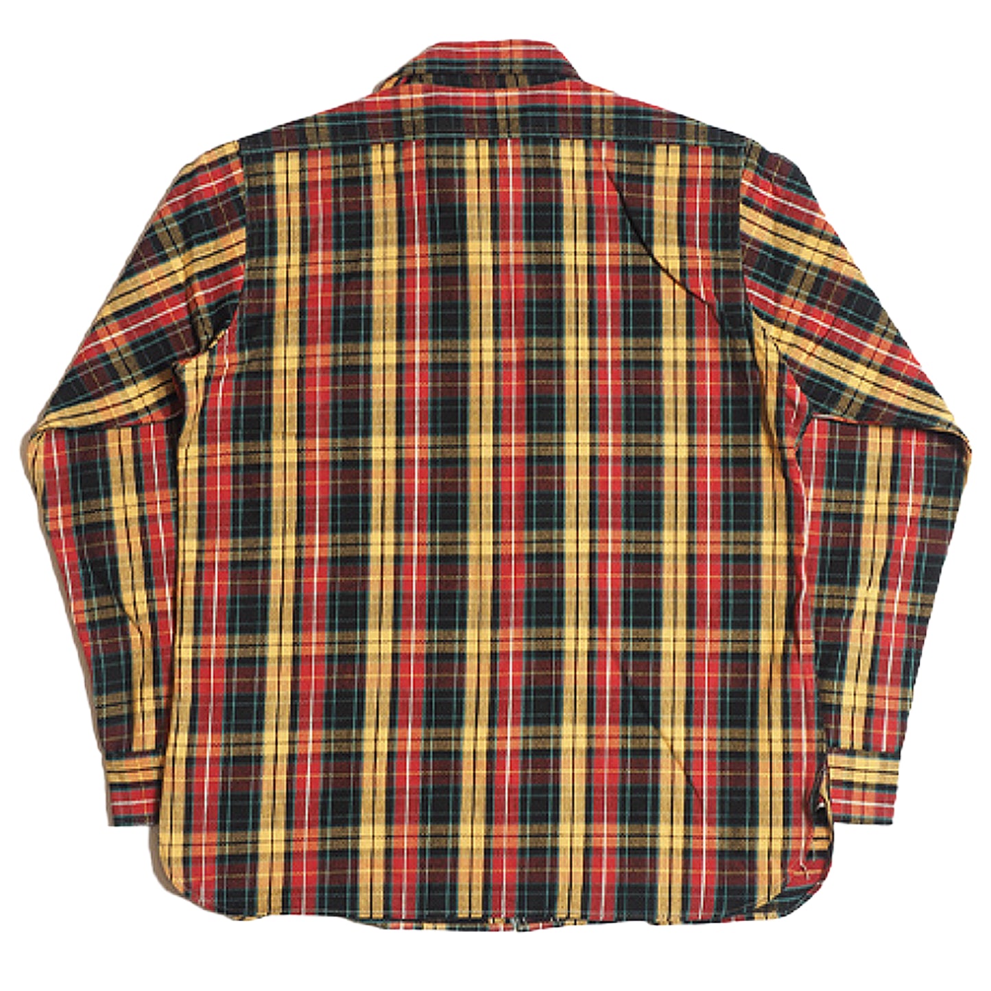 Flannel Shirt Red/Yellow F-1