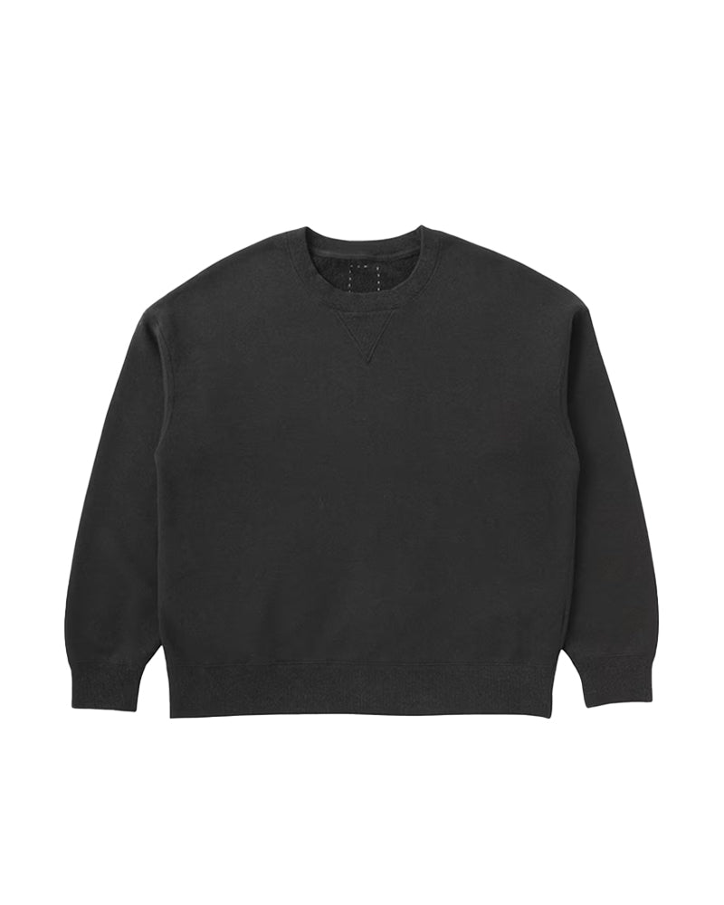 Jumbo sweat Fine wool Black