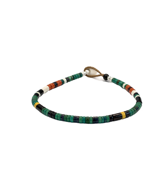 Heishi Malachite bracelet