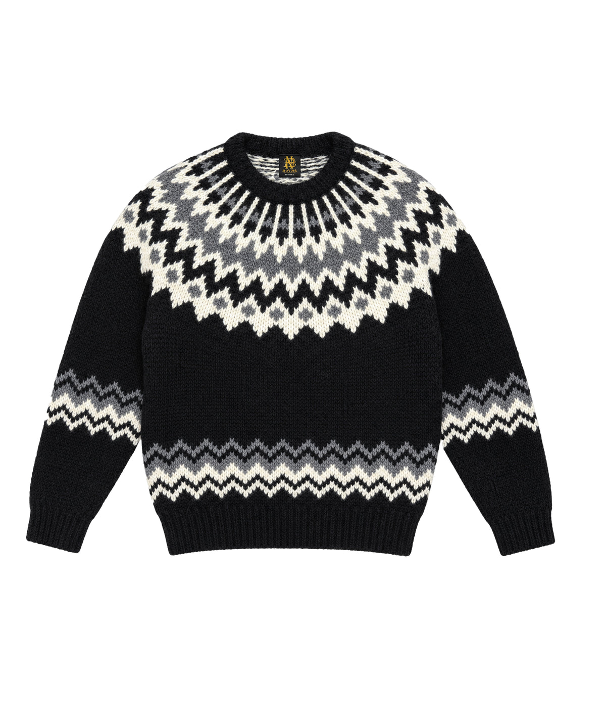 Nordic Crew Neck Black