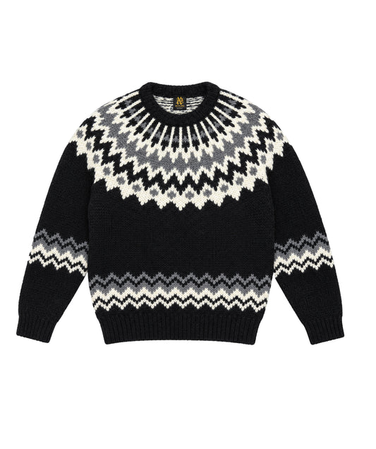 Nordic Crew Neck Black