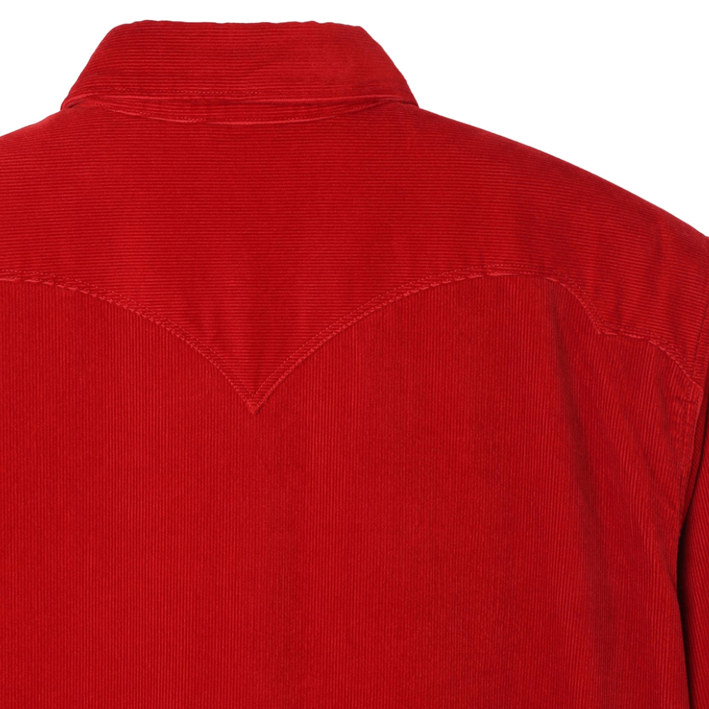 Corduroy Red Cowboy Shirt