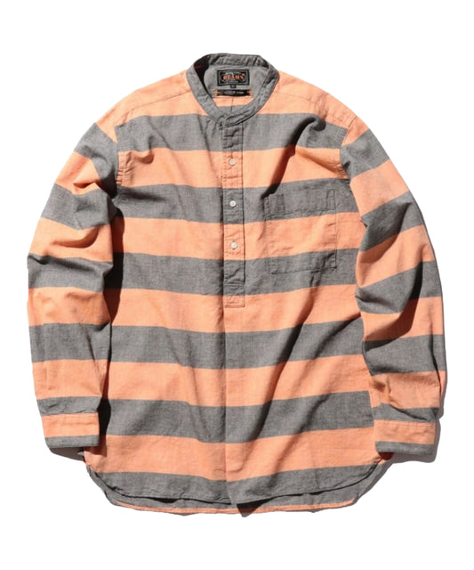 Oxford Shirt Stripe Orange