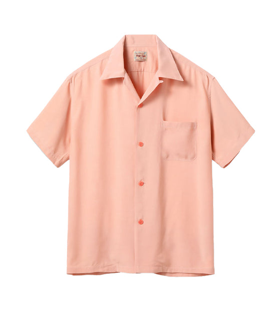 Rayon Bowling Shirt Orange