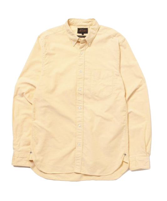 Oxford Button Down Shirt Yellow