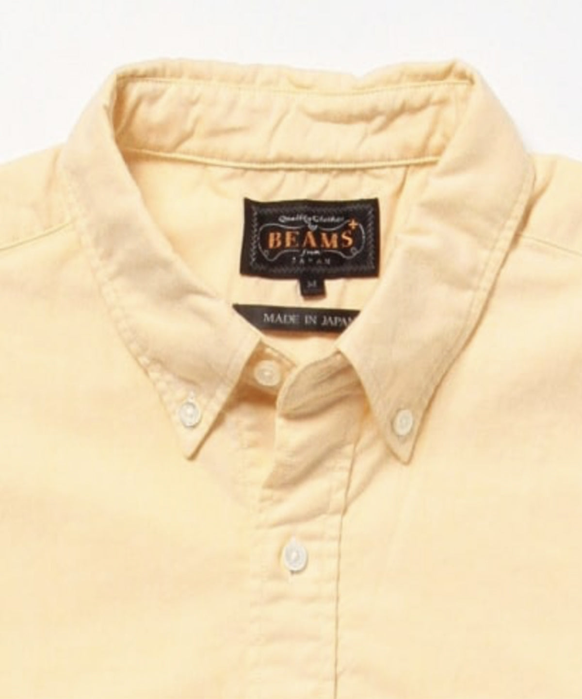 Oxford Button Down Shirt Yellow