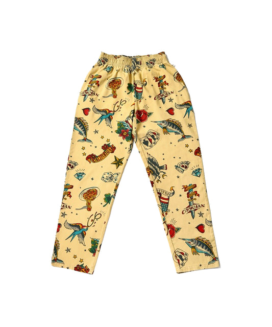 Cookman Chef Pants Old Tatoo