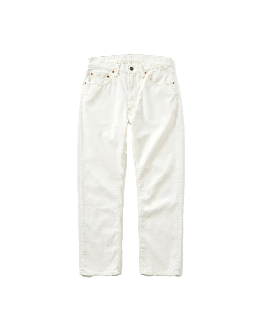 Corduroy Pants White