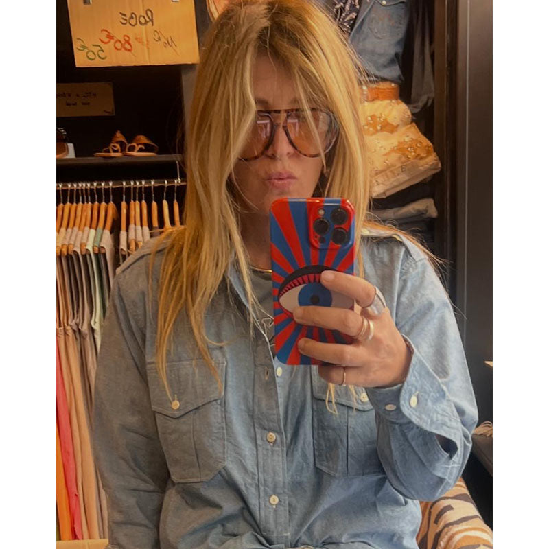 NEW TRAVEL SHIRT CHAMBRAY