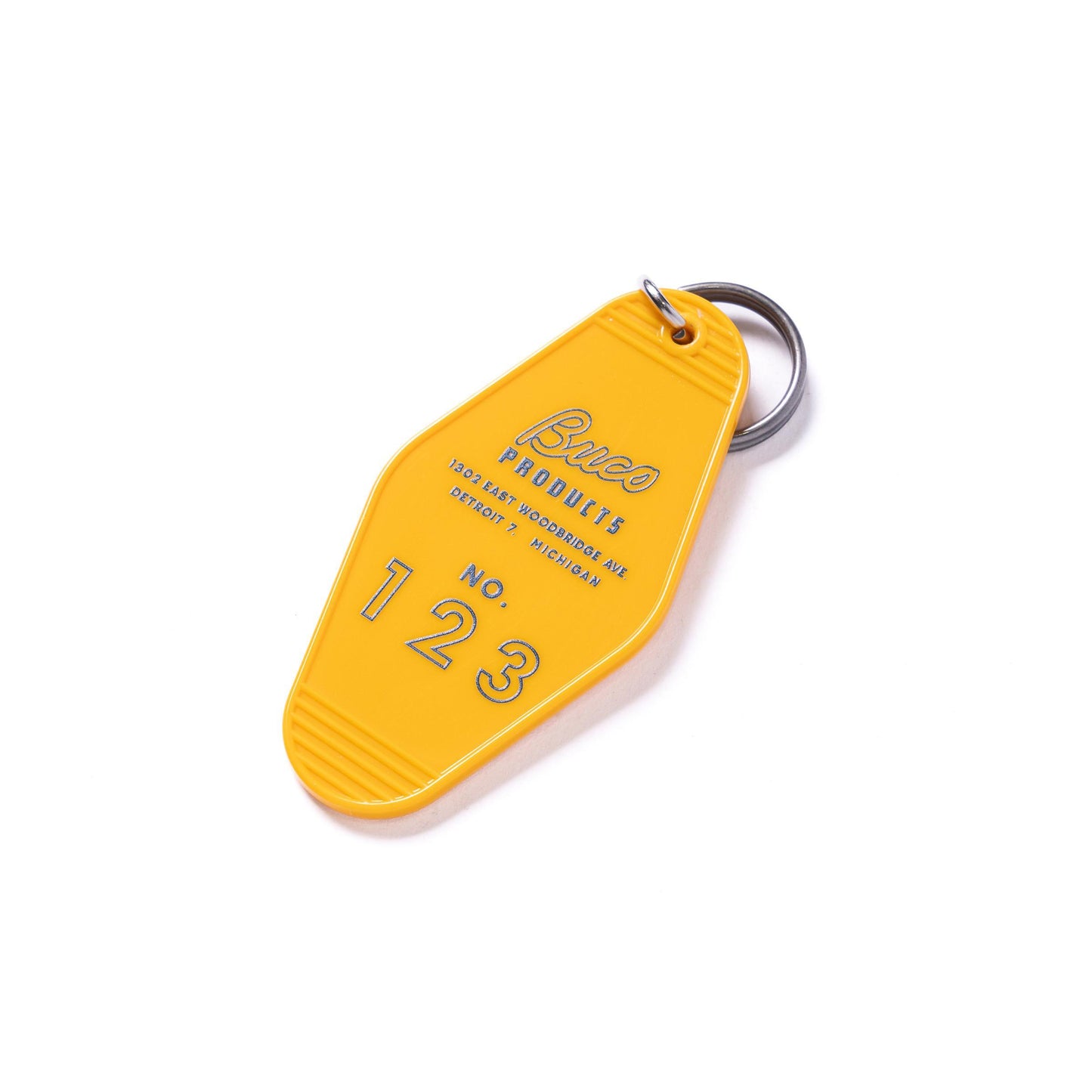 BUCO Motel Key Yellow