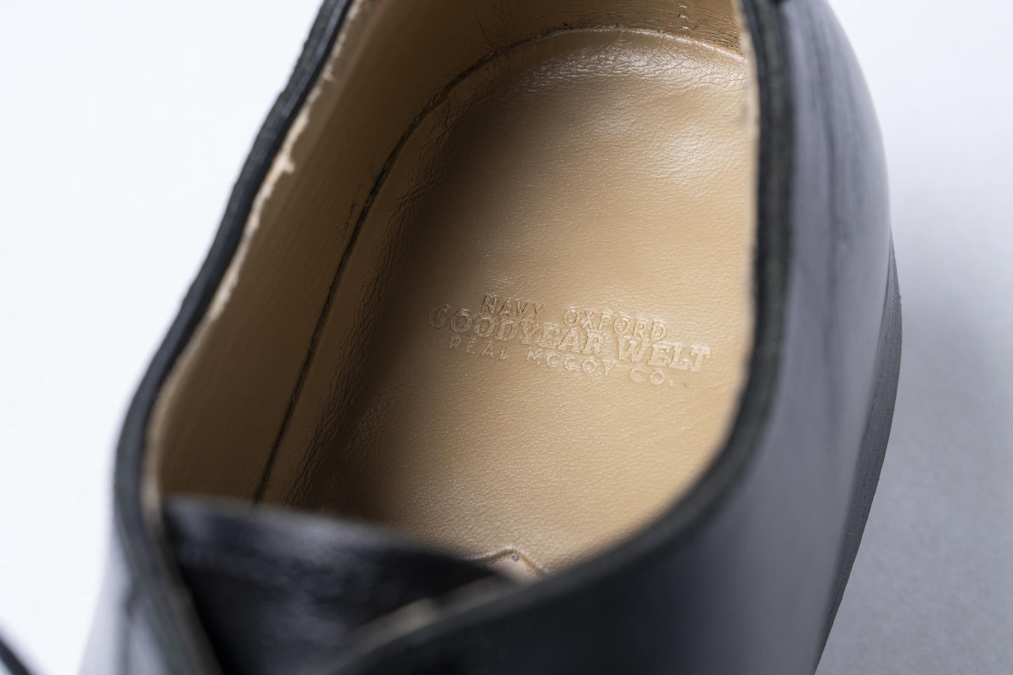 U.S.N. SERVICE SHOES / HORSEHIDE BUTTOCK