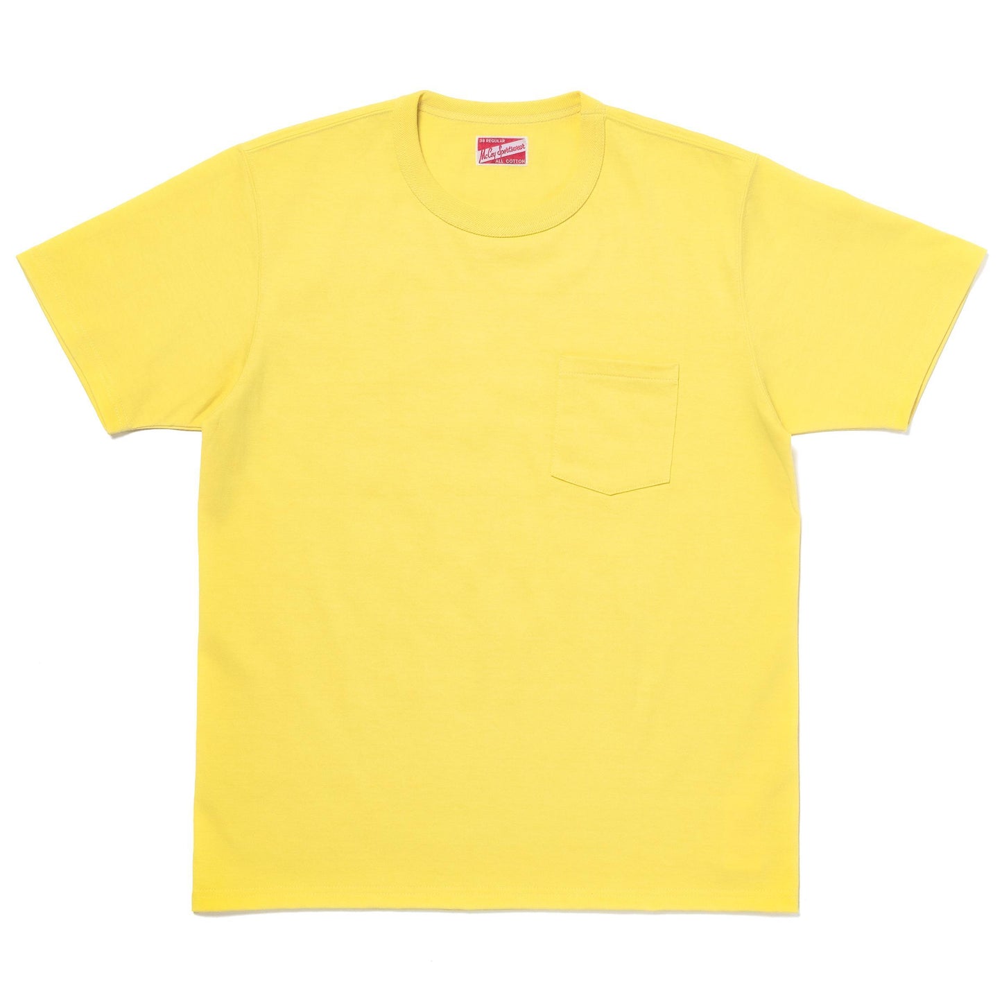 T-Shirt Pocket Tee Yellow Mccoy's