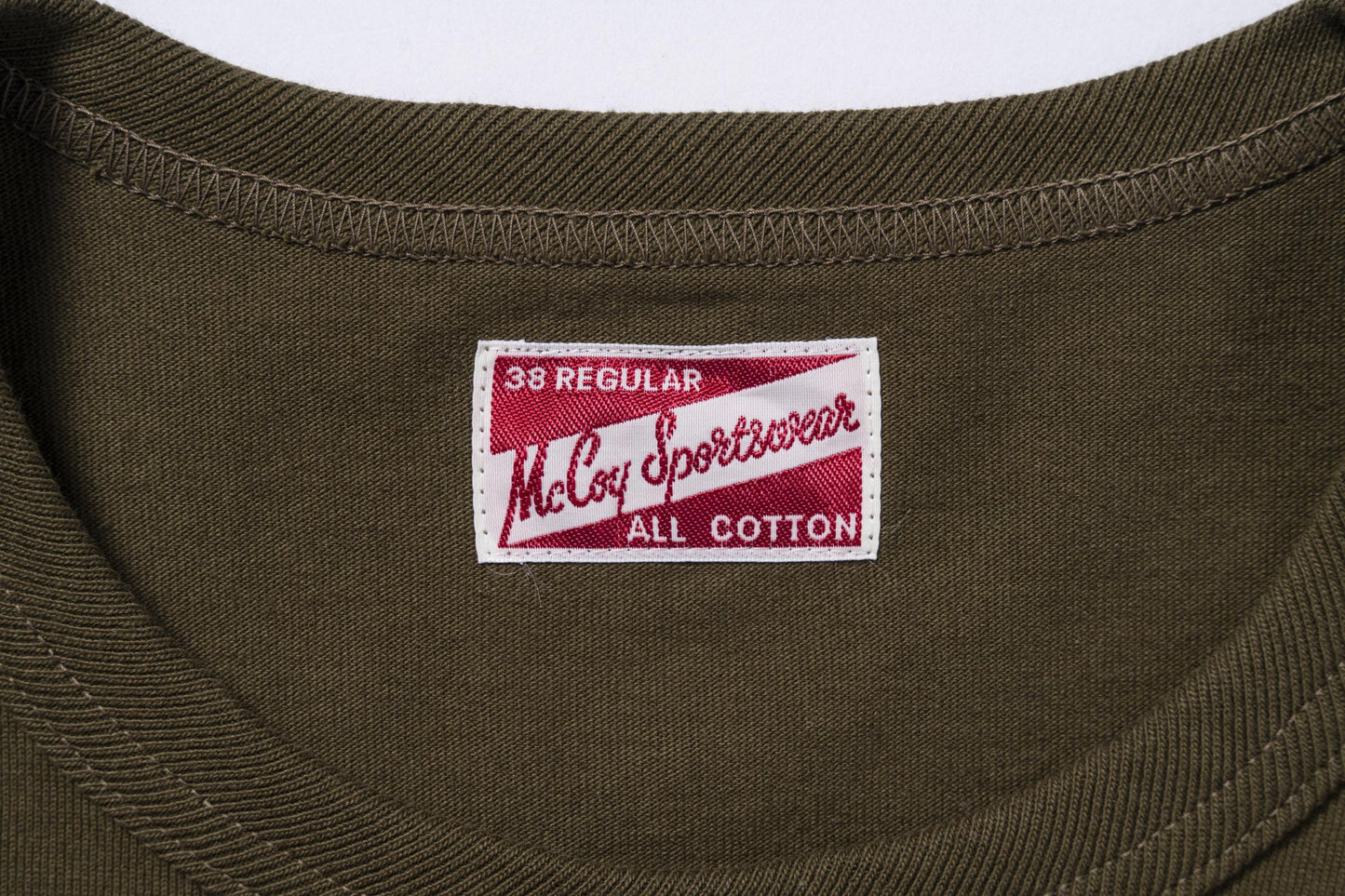 T-Shirt Pocket Tee Khaki Mccoy's