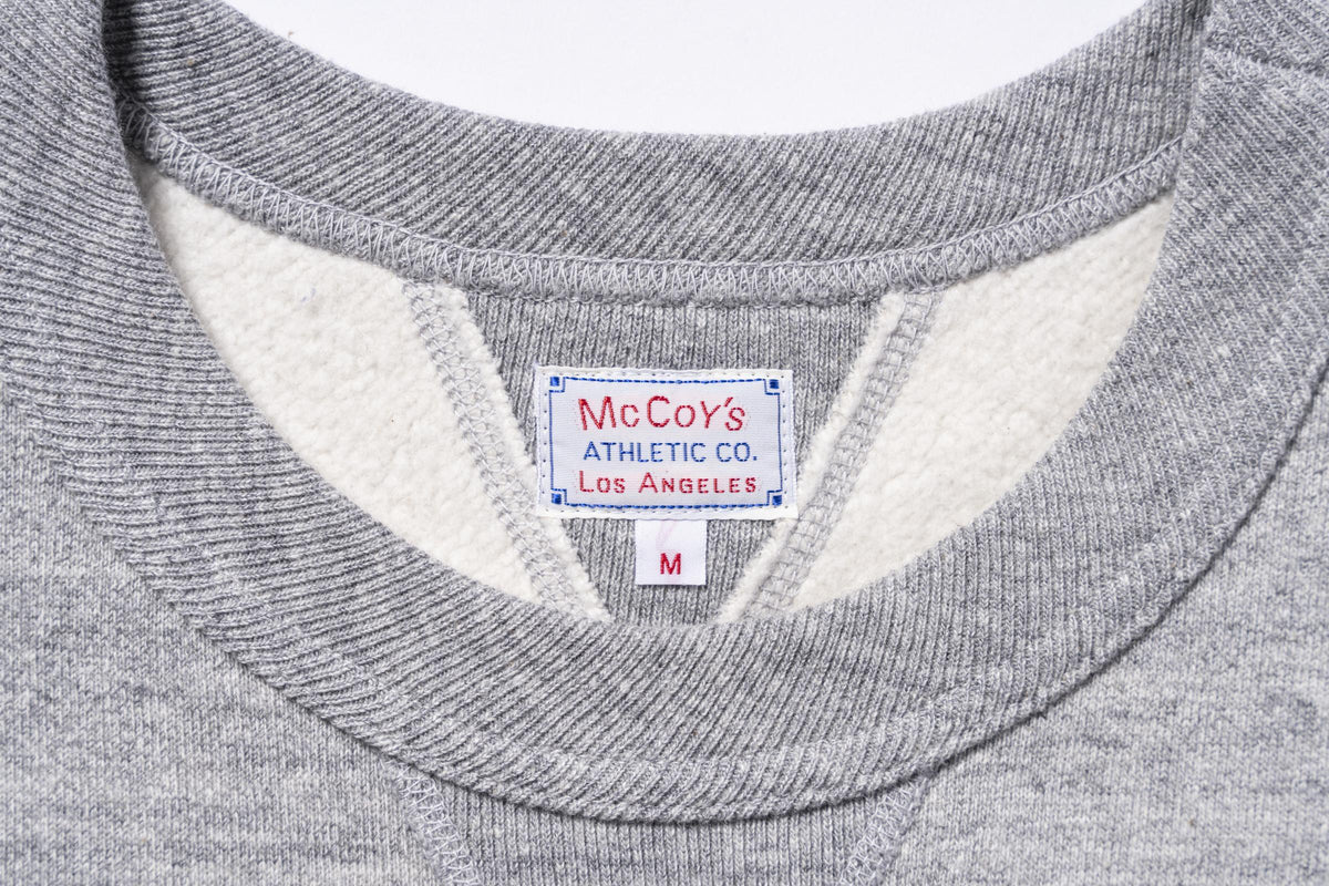 10 oz Loopwheel Sweat Grey