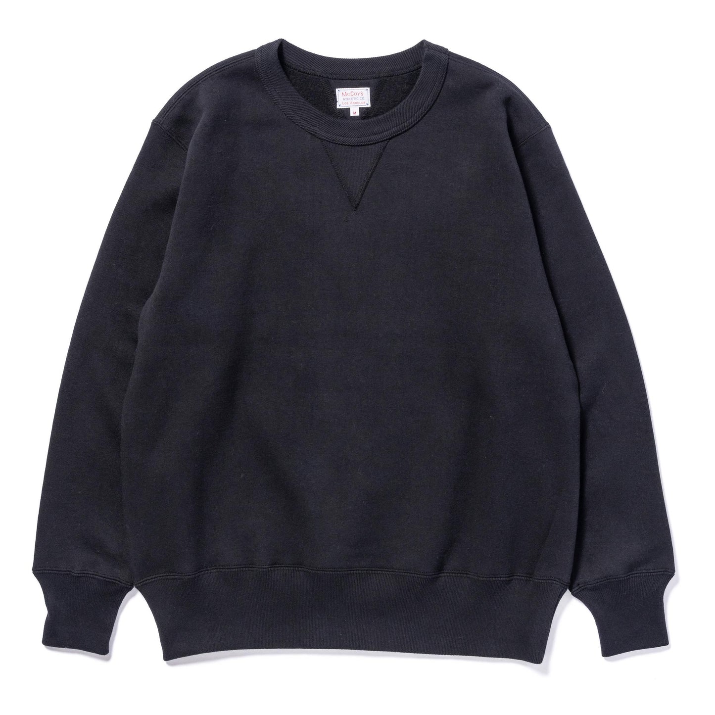 10 oz Loopwheel Sweat Black