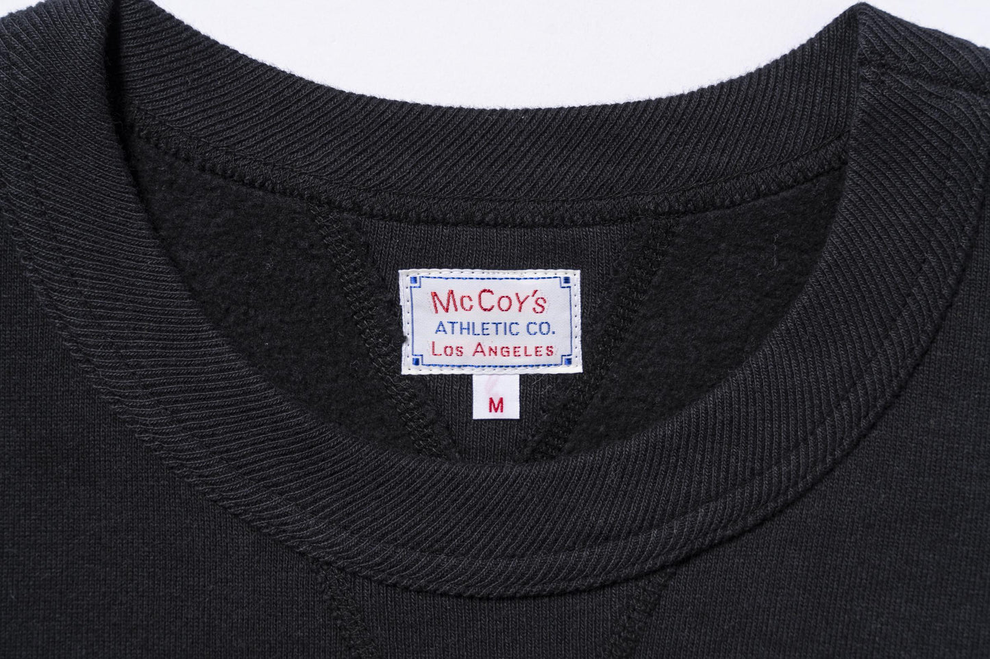 10 oz Loopwheel Sweat Black