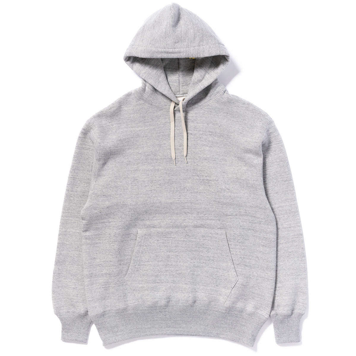 10 oz Loopwheel parka H.Grey