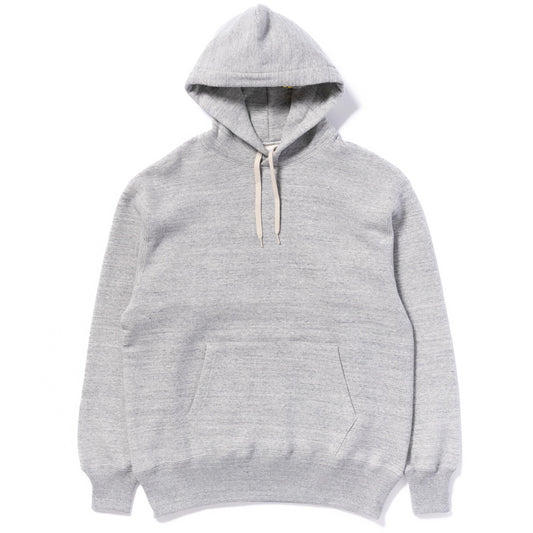 10 oz Loopwheel parka H.Grey