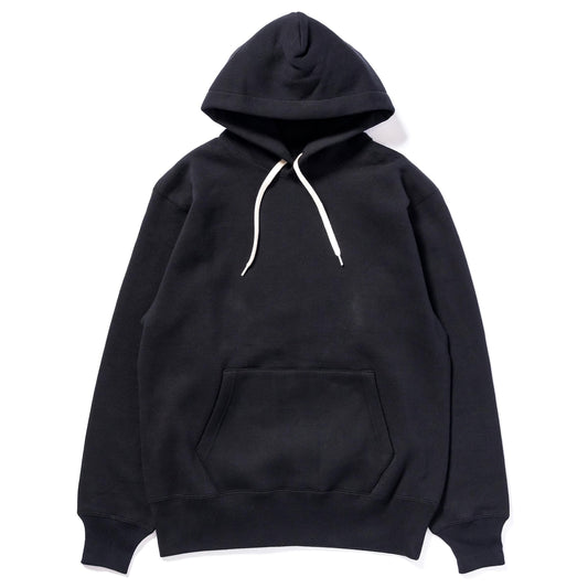 10 oz Loopwheel parka Black