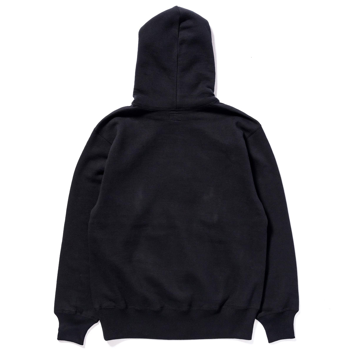 10 oz Loopwheel parka Black