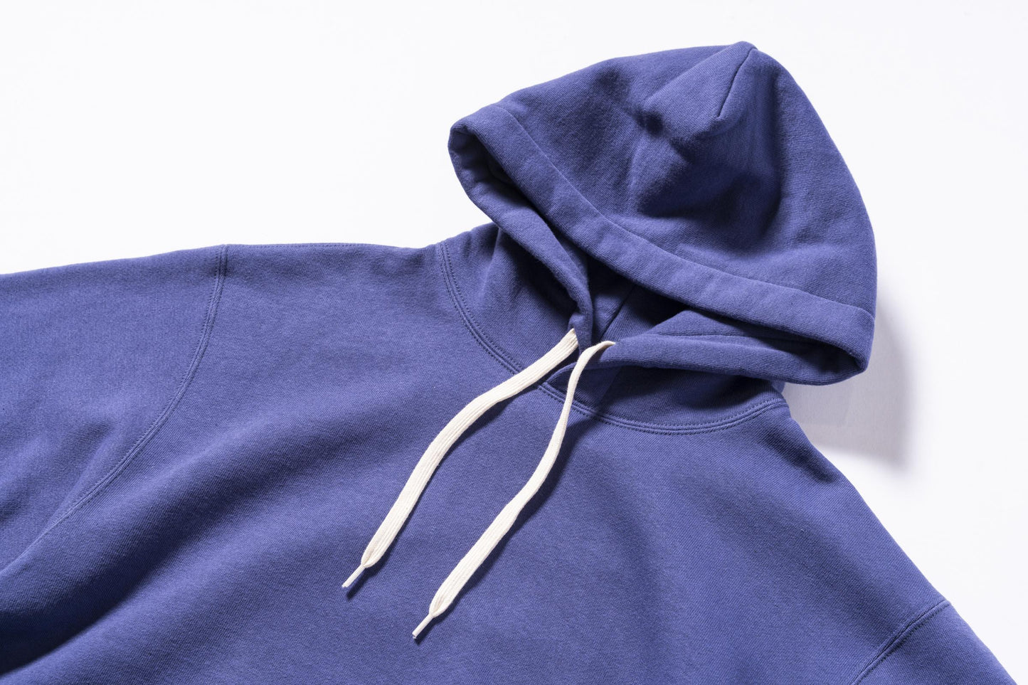 10 oz Loopwheel Hooded Blue