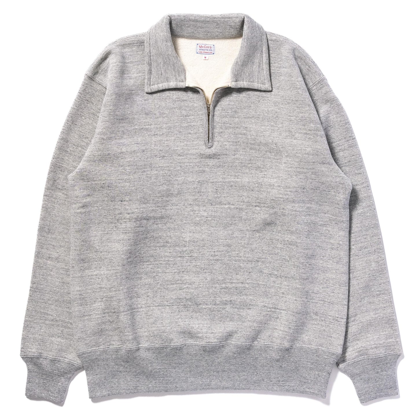 1/4 Zip Sweatshirt Grey