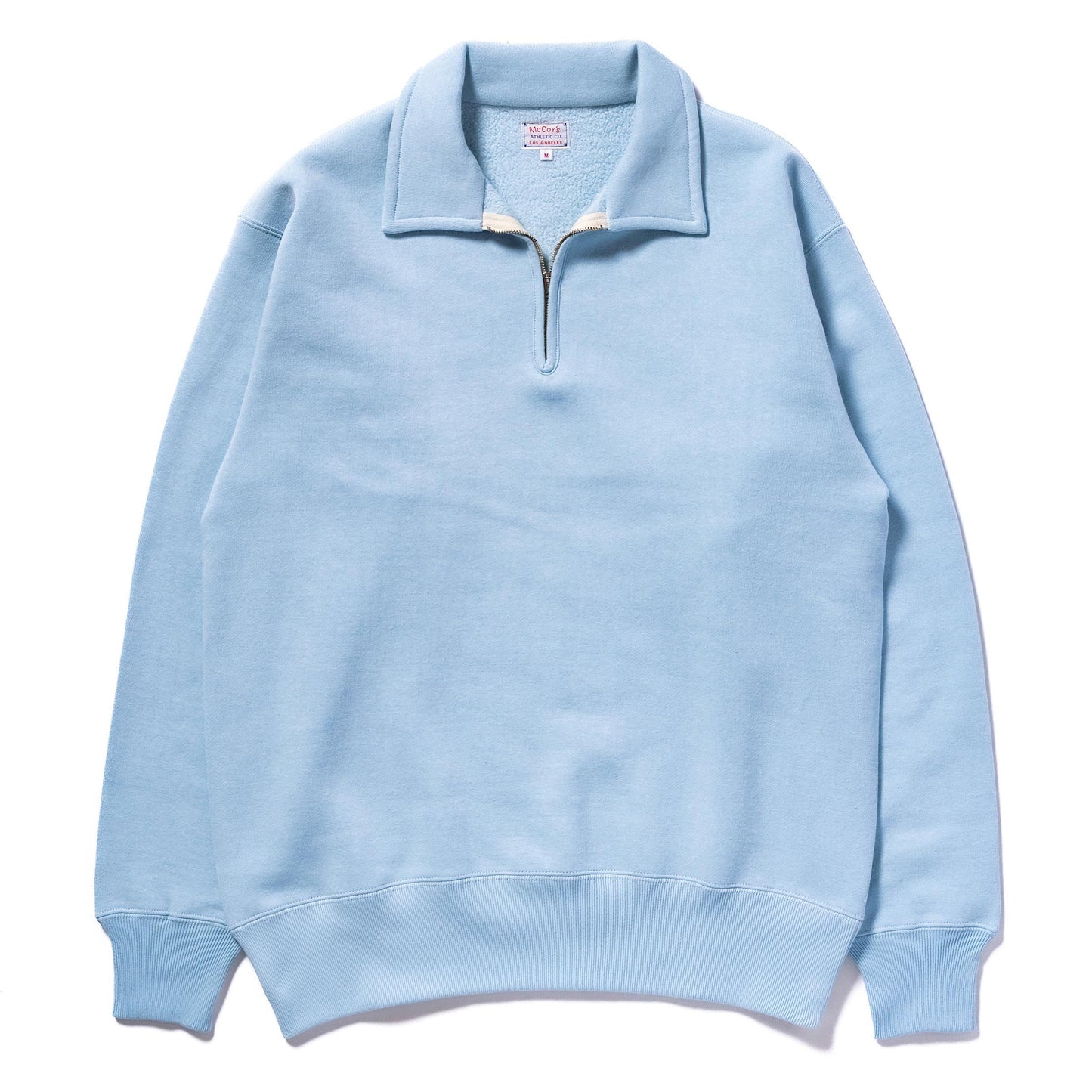 1/4 Zip Sweatshirt L.Blue