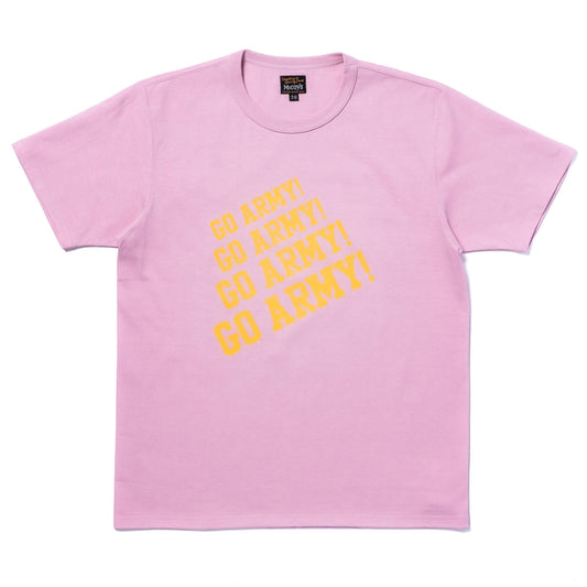 MILITARY TEE / GO ARMY PINK