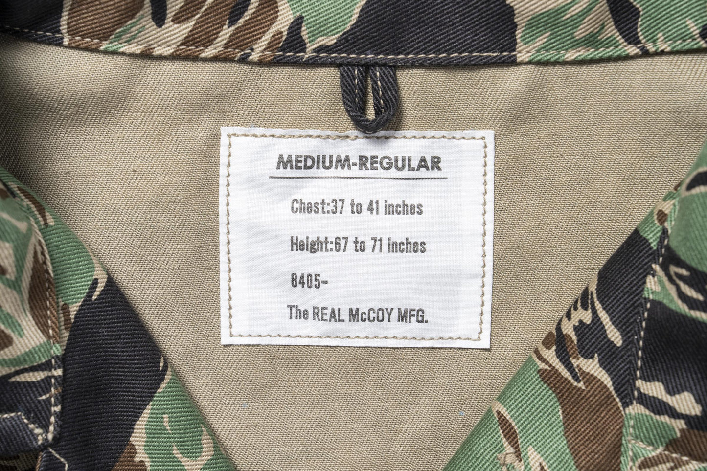 TIGER CAMOUFLAGE SHIRT / JOHN WAYNE