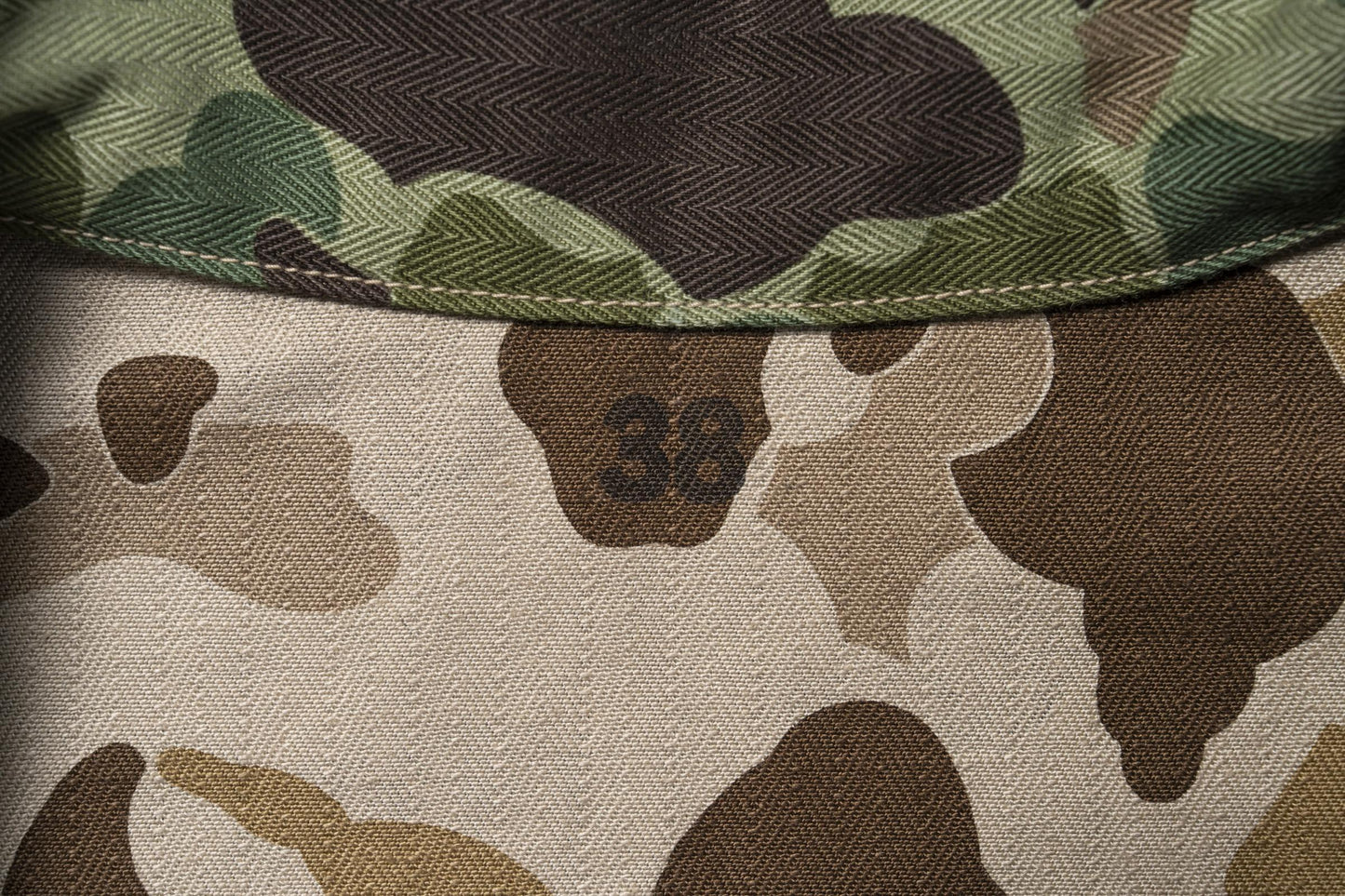 P1944 REVERSIBLE FROGSKIN CAMOUFLAGE COAT