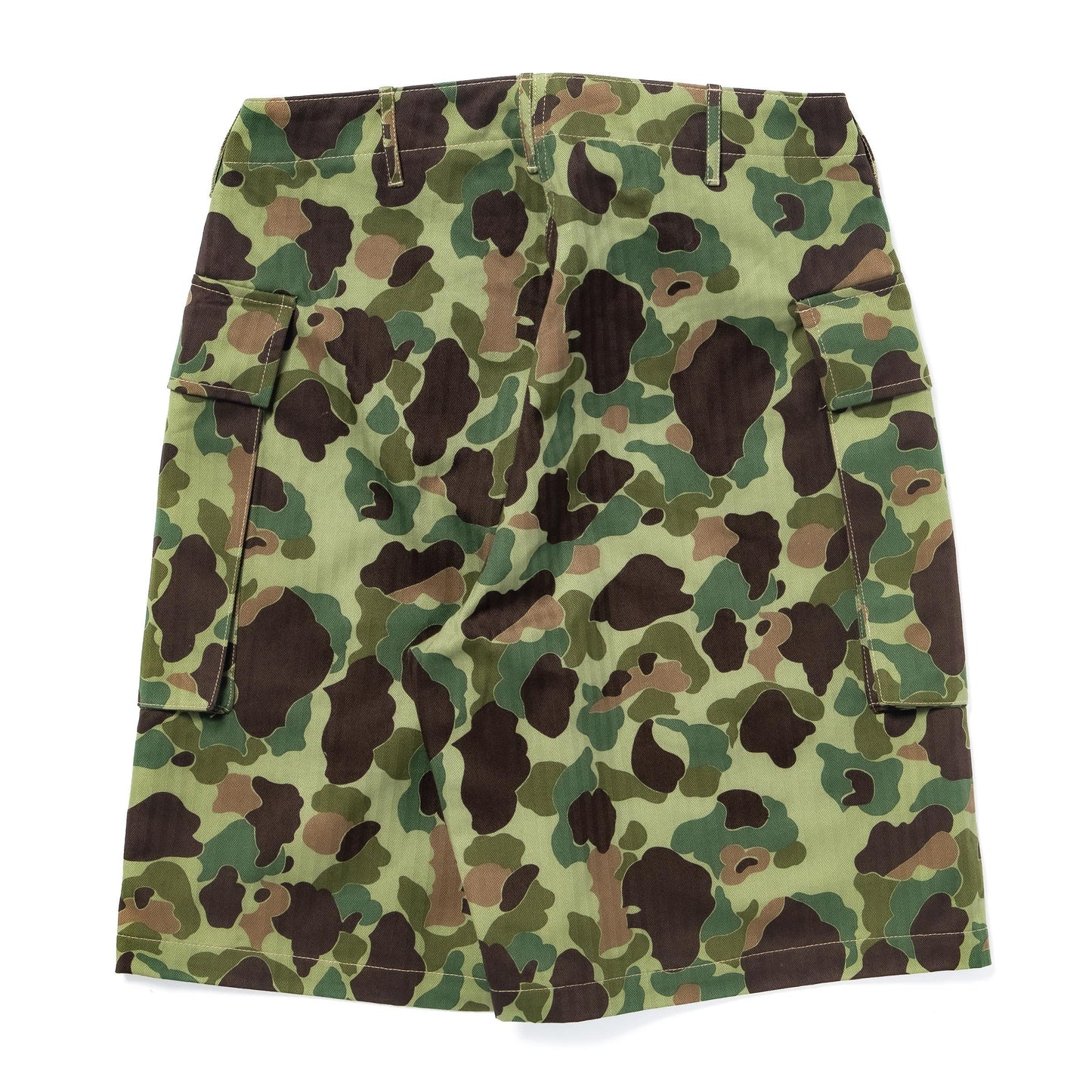 REVERSIBLE FROGSKIN CAMOUFLAGE SHORTS