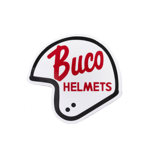 STICKER BUCO helmet Red