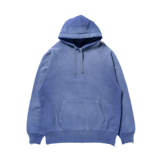 9 oz Raglan Hooded Fade Blue