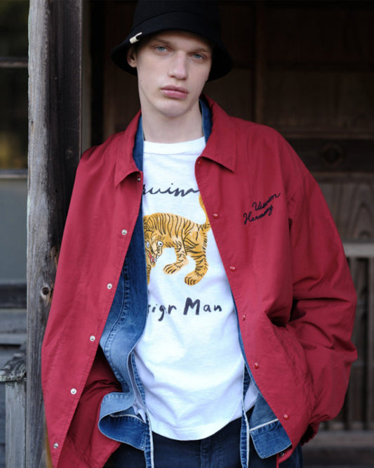 WIDFALL COACH JACKET RED