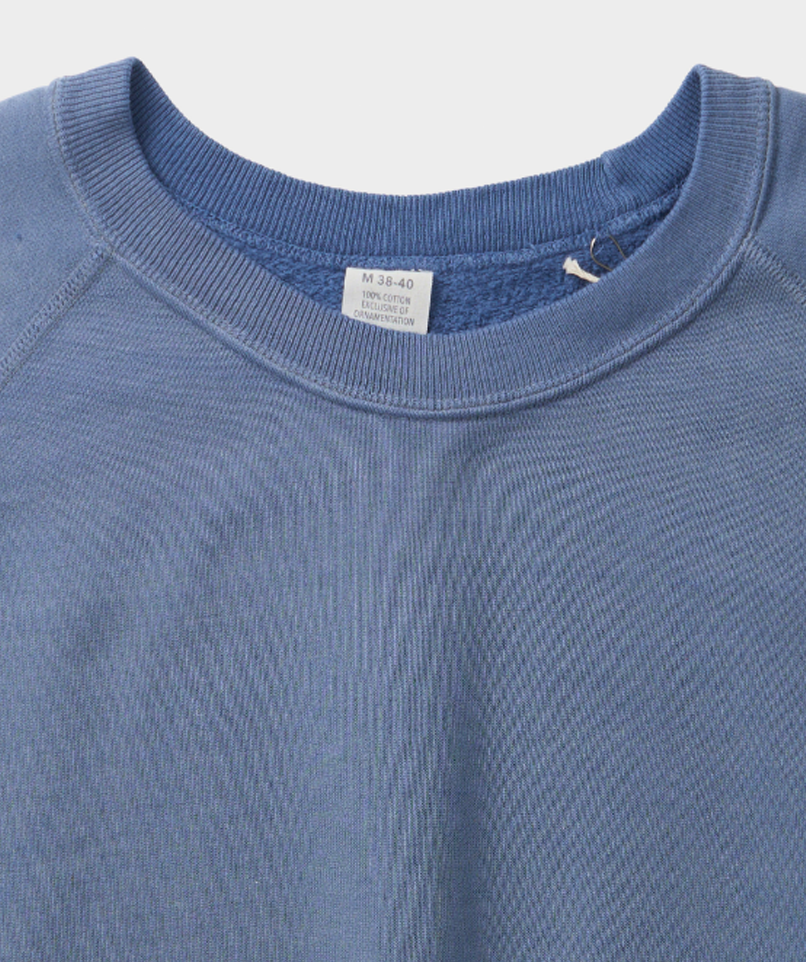 Raglan Sun Burned Blue