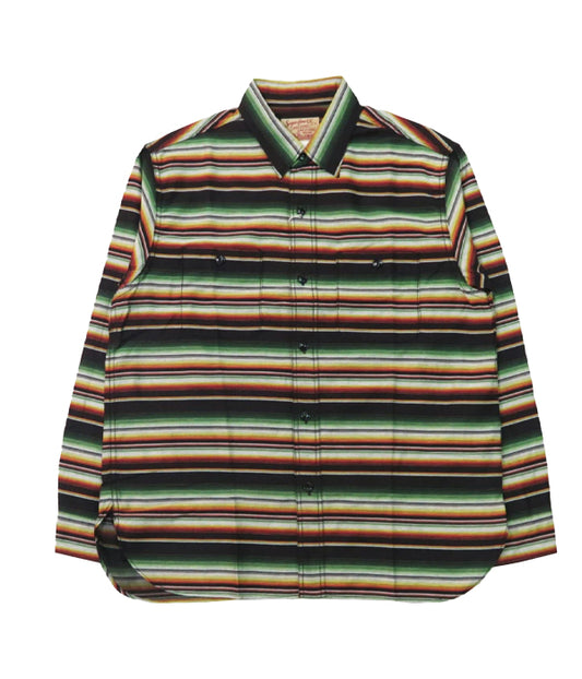 Stripe Denim Shirt Black