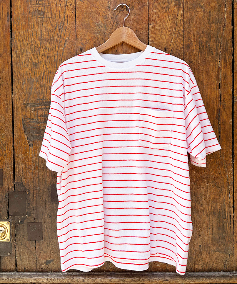 Pocket Tee Pile Stripe