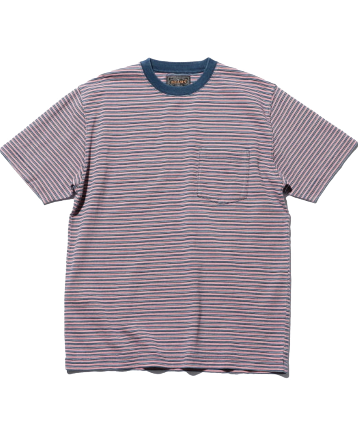 Indigo Stripe Tee Red