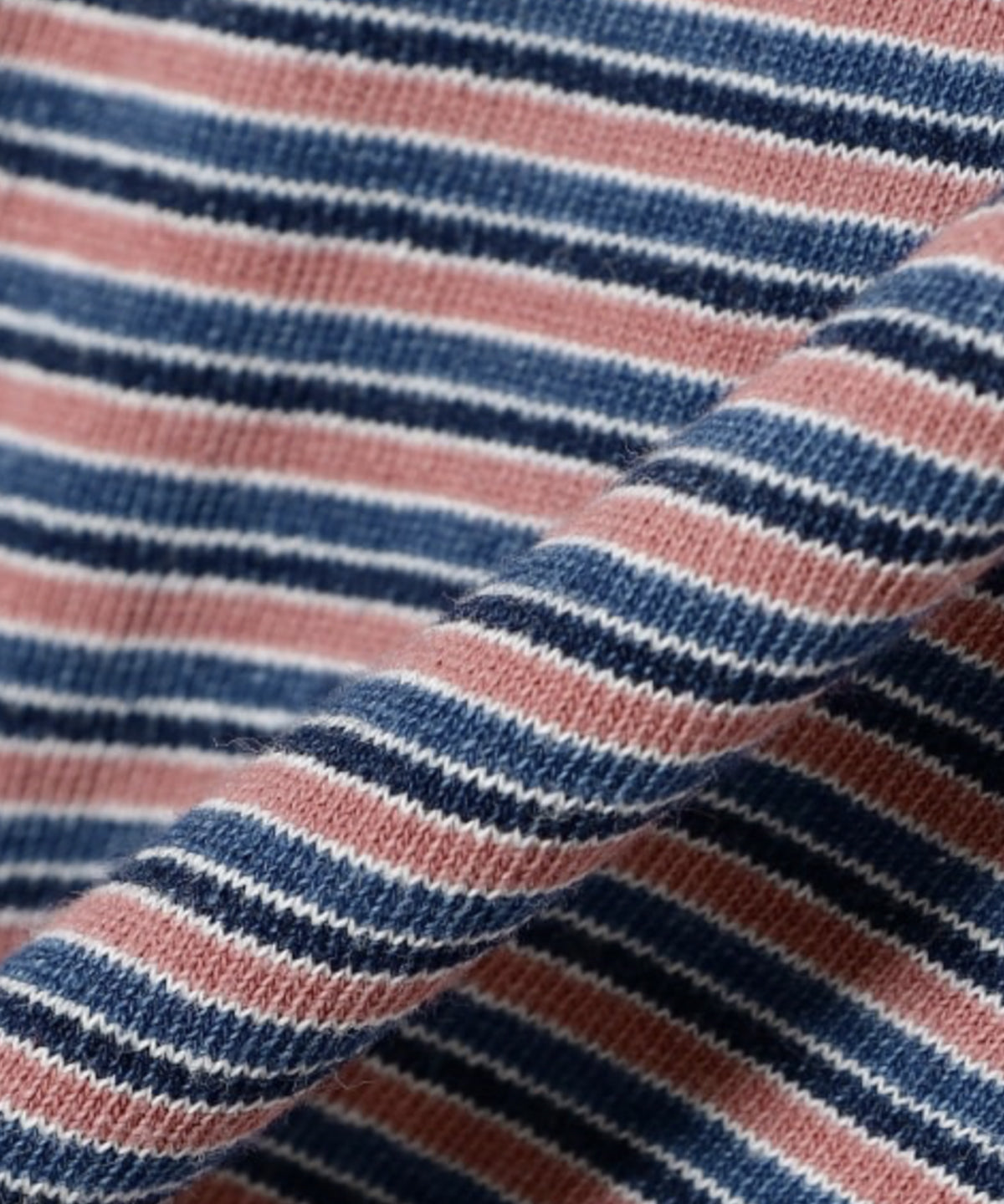 Indigo Stripe Tee Red